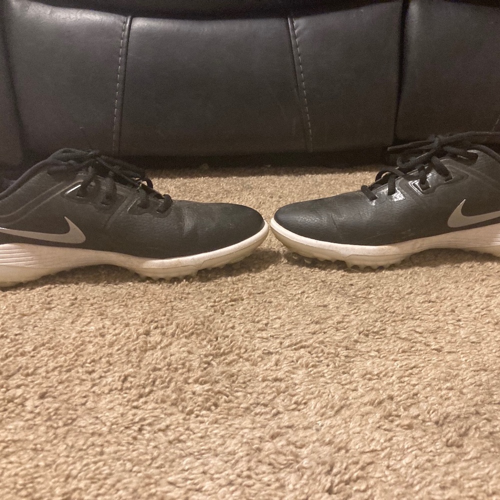 Nike Men Vapor Pro Golf Shoes Black/White/Metallic Grey, size 9